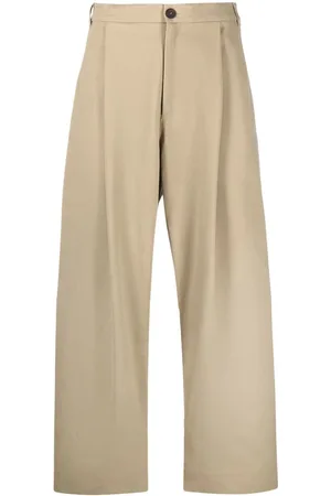 STUDIO NICHOLSON Wide-leg high-waisted trousers