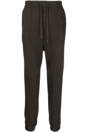 JUUN.J Elasticated-waist cotton track pants
