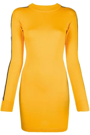 Chiara Ferragni Logo-tape mini knitted dress