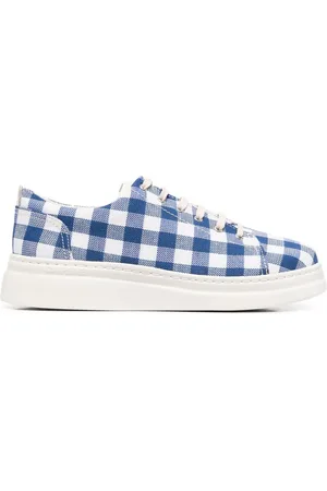 Camper Gingham-check print sneakers
