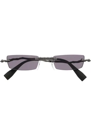 KUBORAUM Foldover rectangular-frame sunglasses