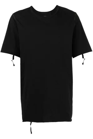 ISAAC SELLAM EXPERIENCE Seam-detailing cotton T-shirt