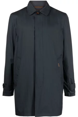 MOORER Vittor-Go wool-silk overcoat