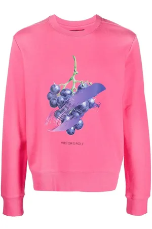 Viktor & Rolf Grape-print cotton sweatshirt