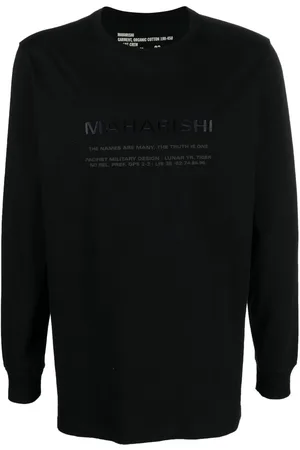 Maharishi Logo-print long-sleeve T-shirt