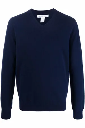Comme des Garçons Fine-knit V-neck jumper