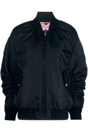 VERSACE I Ventagli-print reversible puffer jacket