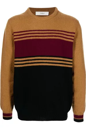 PRINGLE OF SCOTLAND Colour-block wool jumper