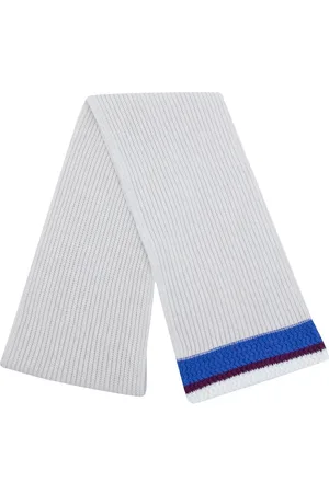 PRINGLE OF SCOTLAND Tipped wool-cashmere scarf
