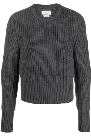 Thom Browne Waffle-knit cashmere swater