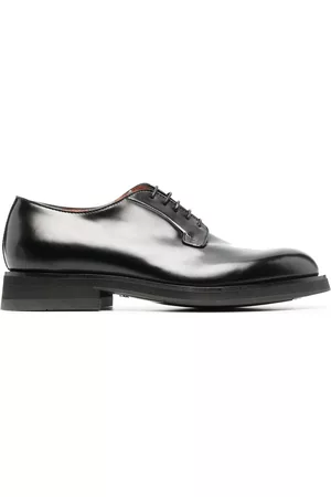 santoni Men Shoes - Round-toe lace-up Derby shoes