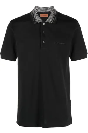 Missoni Contrasting-collar polo shirt