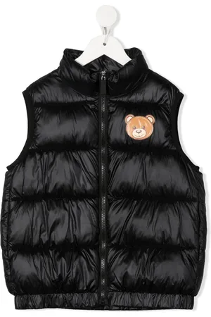 Moschino Logo-print padded gilet
