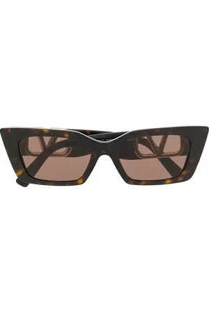 VALENTINO GARAVANI Rectangular VLOGO frame sunglasses