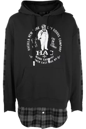 HACULLA Layered-design hoodie