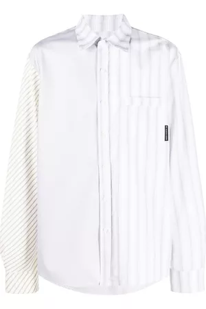 Marine Serre Striped long-sleeve shirt