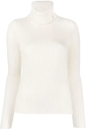 Saint Laurent Ribbed-knit roll-neck jumper