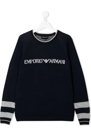 Emporio Armani Logo crew-neck jumper
