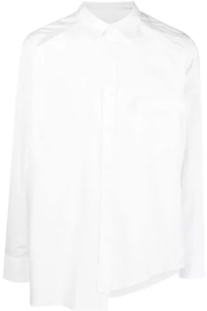Sulvam Asymmetric cut-out shirt