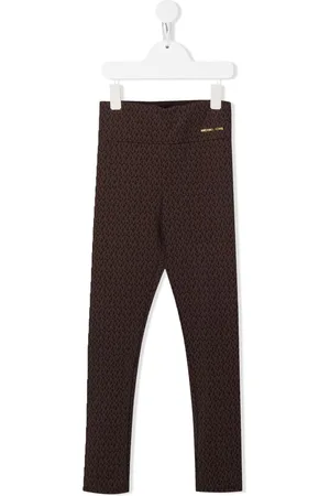 Michael Kors Monogram high-waisted leggings