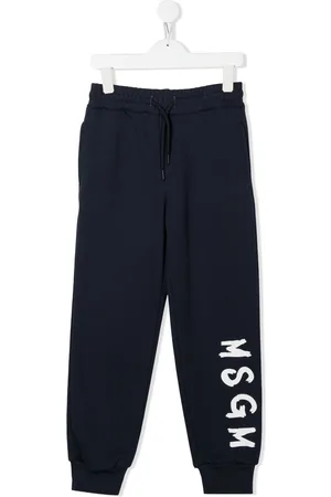 Msgm Logo-print drawstring track pants
