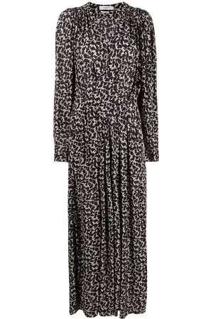 Marant Etoile Aissa abstract-printed dress