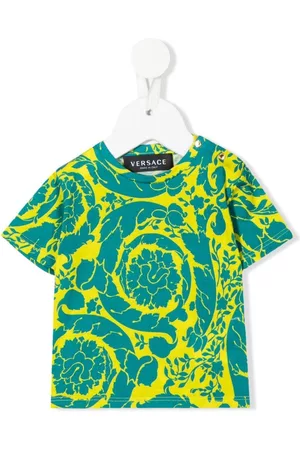 VERSACE Baroque-print T-shirt
