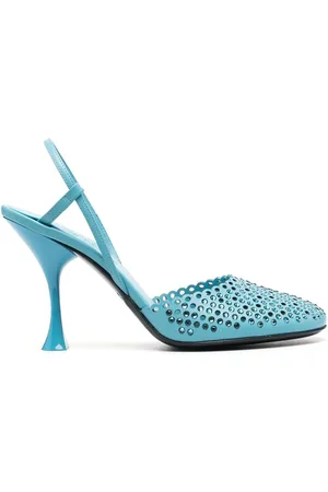 3Juin 100mm crystal-embellished pumps