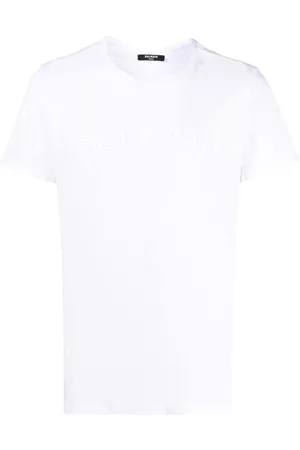 Balmain Logo-embossed T-shirt