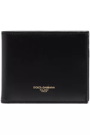 Dolce & Gabbana Men Wallets - Leather foldover wallet