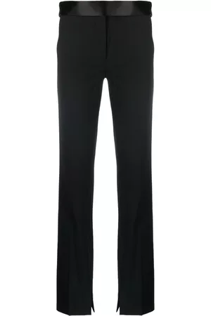 Stella McCartney Satin-waistband detail trousers