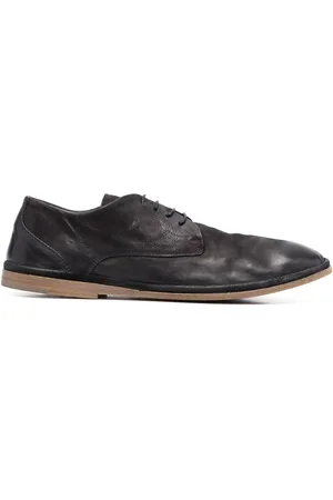 Moma Almond-toe leather lace-up shoes