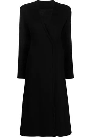 The Attico V-neck long coat