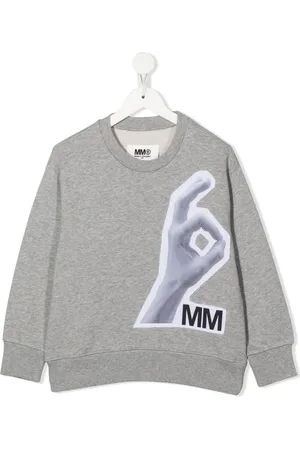Maison Margiela Cotton graphic-print sweatshirt