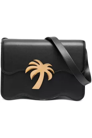 Palm Angels Palm-motif leather shoulder bag
