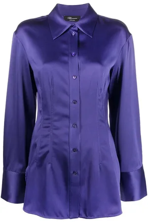 BLUMARINE Long-sleeved fitted shirt