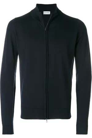 JOHN SMEDLEY High neck zipped cardigan