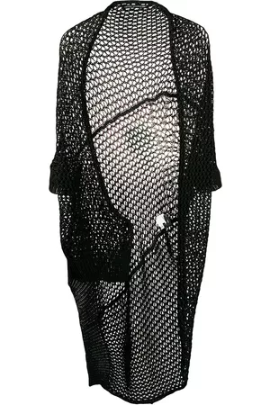 YOHJI YAMAMOTO 2000s asymmetric knitted cardigan