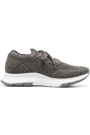 Gianvito Rossi Low-top knit sneakers