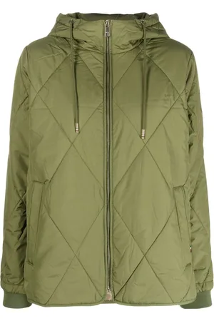 Tommy Hilfiger Drawstring-hood padded jacket