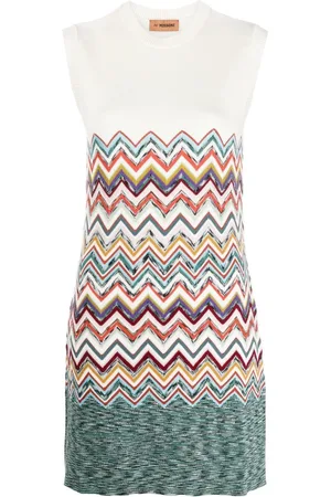 Missoni Zigzag-knit shift dress