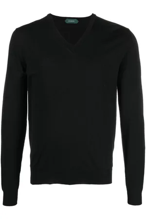 ZANONE V-neck knit jumper