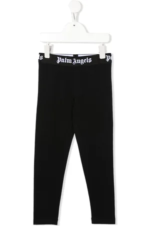 Palm Angels Logo-waistband leggings