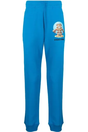 Moschino Logo-print cotton track pants