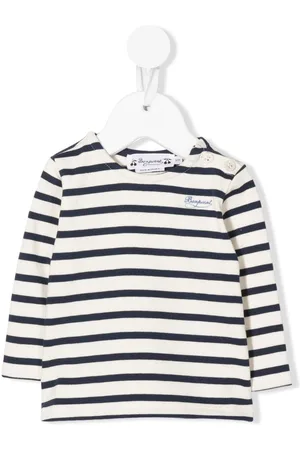 BONPOINT Embroidered-logo detail knit jumper