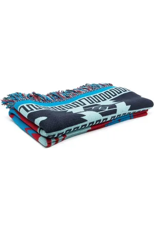 Alanui Intarsia-knit blanket