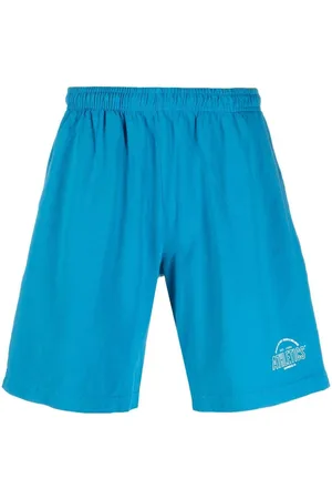 Sporty & Rich Logo-print swimming shorts