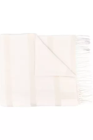Totême Monogram-jacquard wool scarf