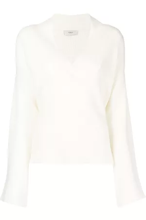 PRINGLE OF SCOTLAND Ribbed-knit shawl-neck jumper
