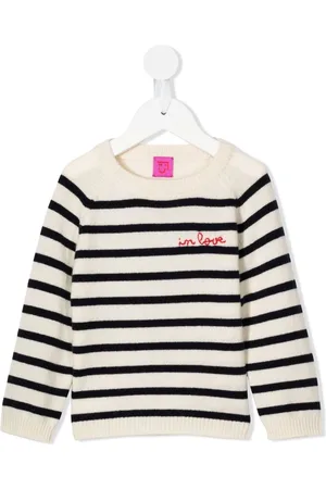 Cashmere In Love Striped cashmere jumper